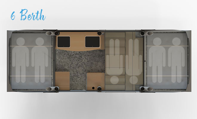 6 berth diagram