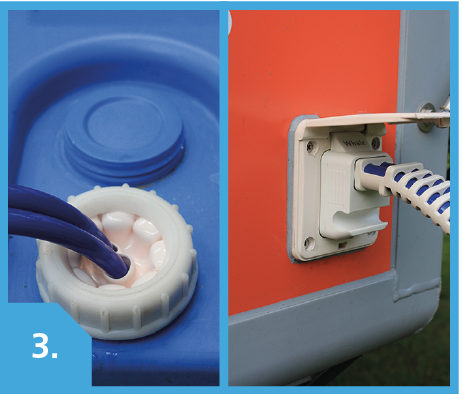 Water pipe connections