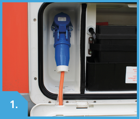 Attached power supply