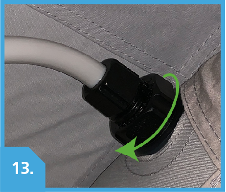 Opening internal valves