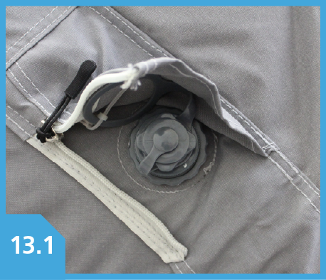 Opening external valves