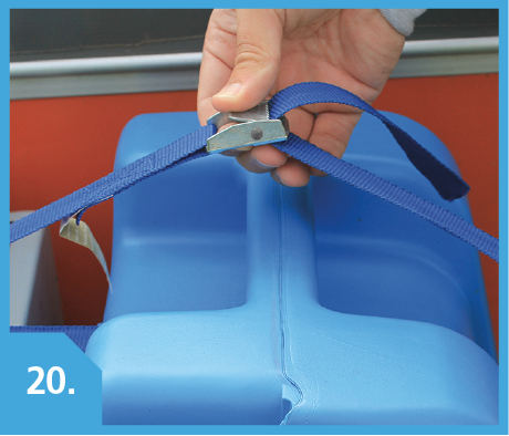 Securing water carriers