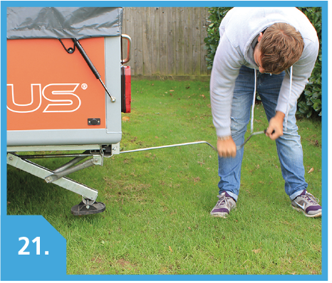 Raising corner steadies