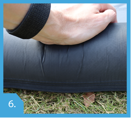 Applying pressure to windbreak